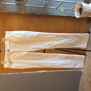 White Corduroy Pants